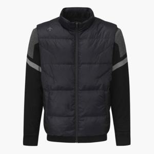 데상트골프패딩 VQA DQ42MFKOO2-BLKG 아크먼트(ACMT) 남성 하이브리드 다운 점퍼 / BLACK