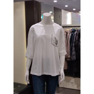 [트리아나][트리아나] 소고 루즈핏 라운드티셔츠 AL2WA22 (P0037