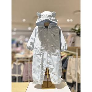 블루독베이비 10 26SS 봄신상 (BL) 도기패턴  화섬 우주복 (4611360102)