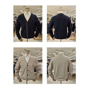 닥스가디건 26년 S S DMP1SWCD101-I1 2종택1 솔리드 V넥 단추 (양말증정)