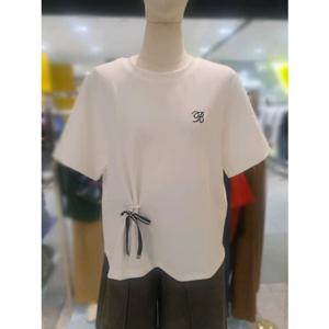 베네통  배색 라인 버튼 긴팔티셔츠BATS91541