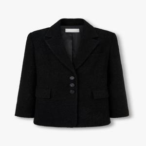 [보브]트위드 테일러드 싱글 자켓7156110004