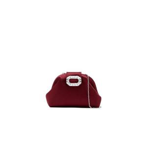 25 FW Amina Muaddi 카멜리아 주얼 장식 새틴 클러치 15B365660CAM TP447869420