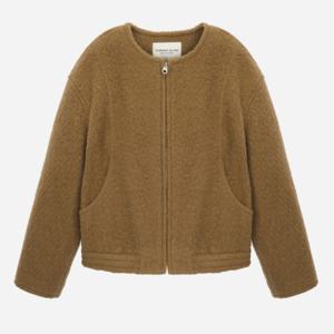 [써스데이아일랜드]미니 부클 볼륨 소매 점퍼 T258MJP932W