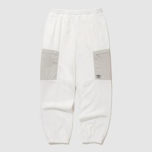 엄브로바지 LQC UQ121CFP13-SCW 웨이파인더 우븐BIT 니트 조거 팬츠 / sweetcorn