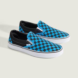 [반스] 클래식 슬립온 블루 체커보드 VN000DAHFNM1