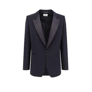 25SS 생로랑 생로랑 Grain De Poudre Tuxedo 자켓 820004Y7E631000 TP565324278