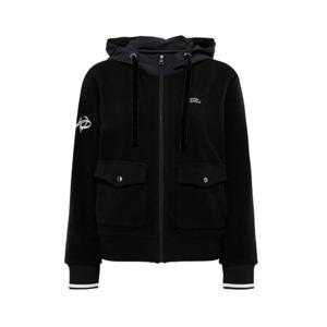 [와이드앵글]여성 CO 부클 우븐 믹스 후드 풀집업 L WWW25274Z1