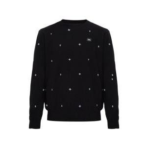 [와이드앵글]남성 CO 미니 패턴 라운드 방풍 스웨터 M  WMW25K51Z1