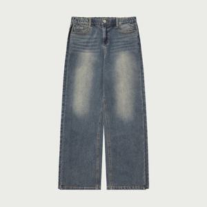 행텐틴즈 여아 사이드턱 기모 와이드 데님팬츠_254(14540-155-810-10)