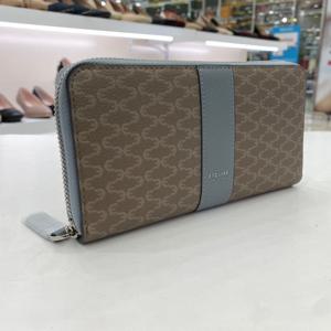 [에스콰이아]여성 체크 패턴 장지갑 ECEFRP883BL HSFP3A GN