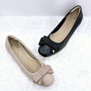 [탠디]여성 리본 포인트 펌프스 X2HS50IH08 G-BLACK G-BEIGE 4DC