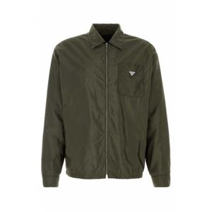 [PRADA] 라프리마 남성 셔츠 SC847SOOO1WQ9 F0Z58 그린 /2