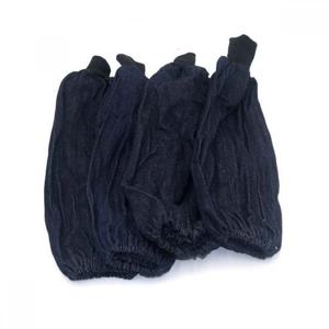 청 팔토시 산업용 두꺼운 청토시 1켤레 보호복 작업복 용접토시 오염방지 샌딩토시