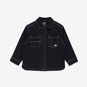 M 뉴발란스키즈자켓 PQC NK9DF3302U-55 Outdoor Sports 인디고 데님 셔켓