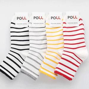 여성용 골지 양말 6개 W15414 데일리양말추천 여성양말