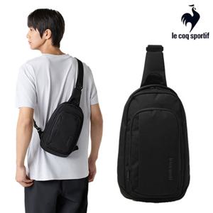 [르꼬끄] 남녀공용 프라임 기본 슬링백 QR123ABG15_BLK