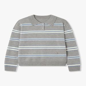 [보브]울 블렌드 스트라이프 풀오버7156150003