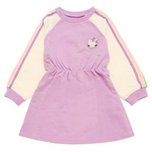 [프렌치캣(정상)]연보라 컬러배색 O/P(Q31DKO290)