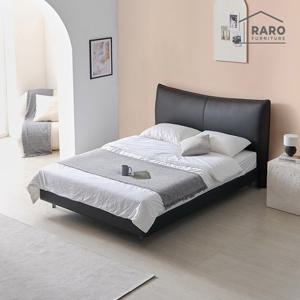 라로퍼니처 스테디 가죽 호텔식 퀸 침대 Q 독립 매트리스 포함