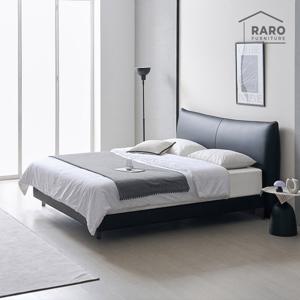 라로퍼니처 스테디 1800 가죽 호텔식 라지킹 침대 LK 독립 매트리스 포함