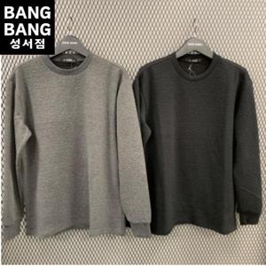 뱅뱅 HC04 가을남성라운드엠보싱니트형긴팔티 CTL602