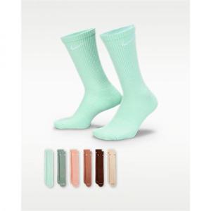 나이키 에브리데이 플러스 쿠션 트레이닝 크루 삭스(6켤레) - 멀티컬러 SX6897-971 276583 (SX6897-971)