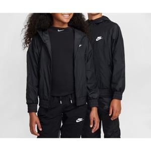 나이키 키즈 주니어 윈드러너 후드 리펠 방수 재킷 바람막이 FZ5516 010