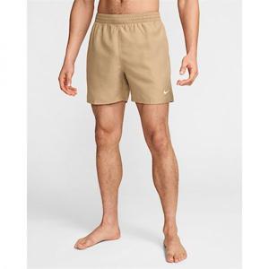 나이키 스윔 브레이커 남성 5인치 브리프 라인드 발리 쇼츠 - 파라슈트 베이지화이트 HV7048-297 273841