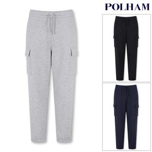 폴햄  남성 플리스 카고 조거 스웨트 팬츠(PHE4PT1607)