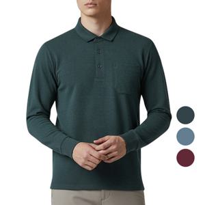 페라어스 남성 국산 포켓 포인트 스판 기모 카라 골프셔츠 GCTW5TH2679