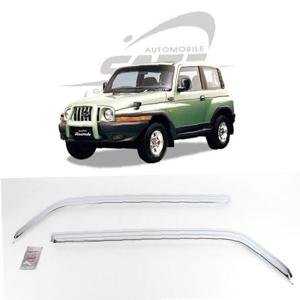 뉴코란도 차량용 크롬 윈도우 썬바이저 창문 빗물받이 몰딩 햇빛가리개