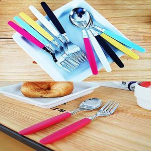 가벼운 레인보우 주니어 스푼포크 2P세트