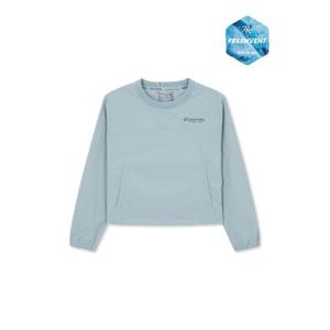 디스커버리키즈긴팔티 AQS DKTR3F051-SBL 여아 프레시벤트 우븐 트레이닝 맨투맨