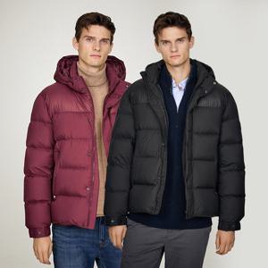 [공식][타미힐피거] 믹스 다운 후디드 푸퍼 재킷 2종 택1 (T12E9QOT500MT1)