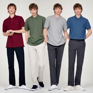 [공식][타미힐피거] 1985 레귤러 폴로 셔츠 4종 택1 (T12E6TKT060MT2)