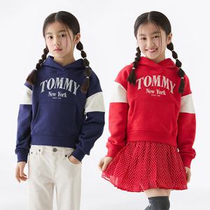 [공식][타미힐피거] 바시티 컬러 블록 후디 2종 택1 (T42F0KKO440GT1)