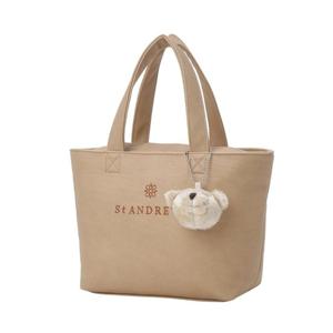 [세인트앤드류스]공용 테디베어 키링 로고 미니백 831E1BGA03