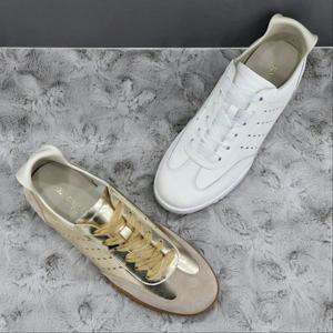 [탠디]펀칭 레이스업 스니커즈 X2HF50ZT42 WHITE GOLD 4DC JJ