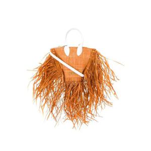 쟈크뮈스 라피아 프린지 토트 백 192BA0319250200