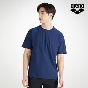 아레나스포츠 유니 베이직 반팔 티셔츠 S3MC1RT01NBL