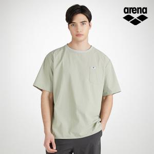 아레나스포츠 유니 체스트포켓 반팔 티셔츠 S3MC1RT12LKH