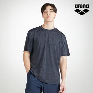 아레나스포츠 유니 슬럽 라운드 반팔 티셔츠 S3MC1RT42BLK