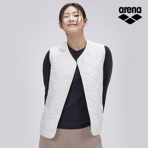 아레나스포츠 여성 다이아몬드 퀼팅 패딩 베스트 S3WL1PV42OWT