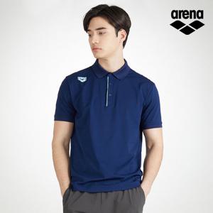 아레나스포츠 유니 베이직 카라 티셔츠 S3MC1RP01NBL