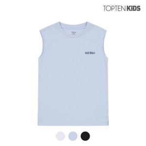 [탑텐키즈][탑텐키즈] 남아 쿨에어 코튼 민소매티_MKD2TL1001