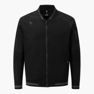 데상트골프자켓 GQC DQ32MFKO82-BLKG 남성 조직감 하이브리드 점퍼 / BLACK