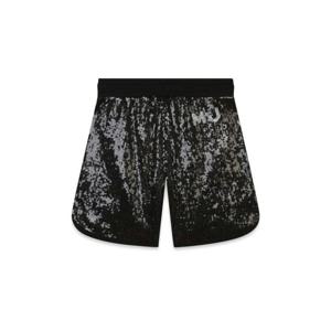 마크제이콥스 키즈 여아 블랙 쇼트 팬츠 W60100K_09B