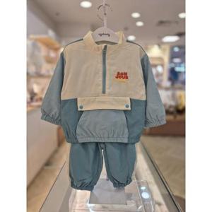 아가방 세이브존03 아가방 민트 버디 화섬 아노락 상하세트 AQ01S133002A