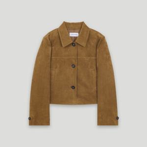 [코데즈컴바인]크랍 스웨이드 카라넥 자켓 CLA-JK507W2